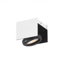 Vidago lampa sufitowa reflektor 5,4W LED 3000K 230V biało/czarna